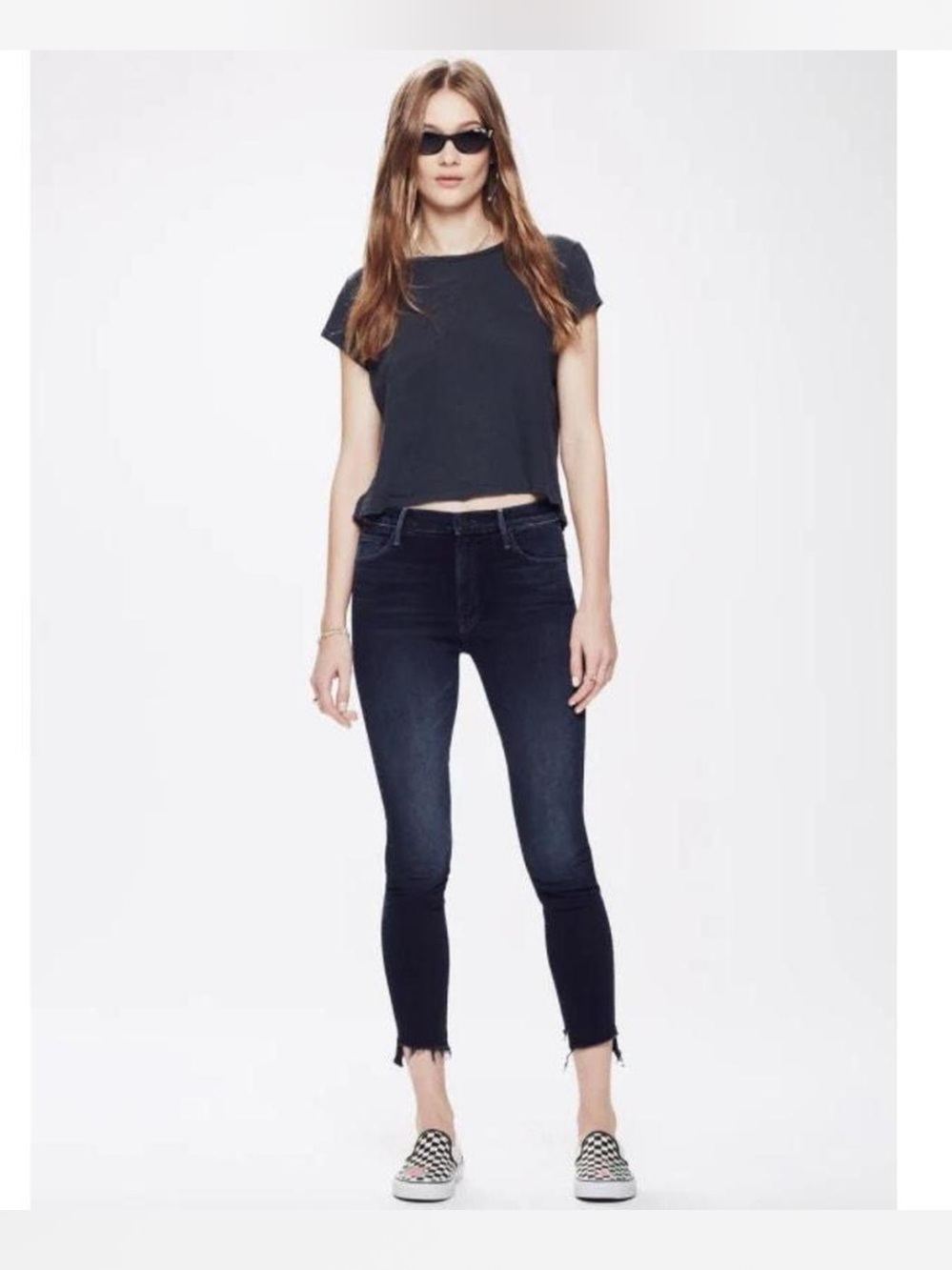 NWOT Mother Stunner Zip Two Step Fray in Last Call Size 27